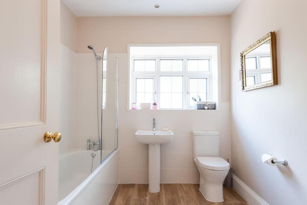 Firs Sleeps 15 Stunning Country House With Hot Tub Sudbourne Exteriér fotografie